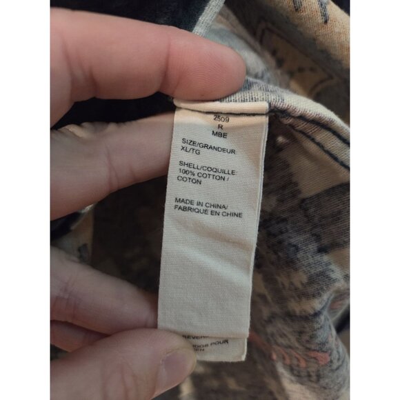 Woolrich Aztec Flannel Button Down Shirt Womens Sz XL Southwest Cotton - Picture 6 of 10